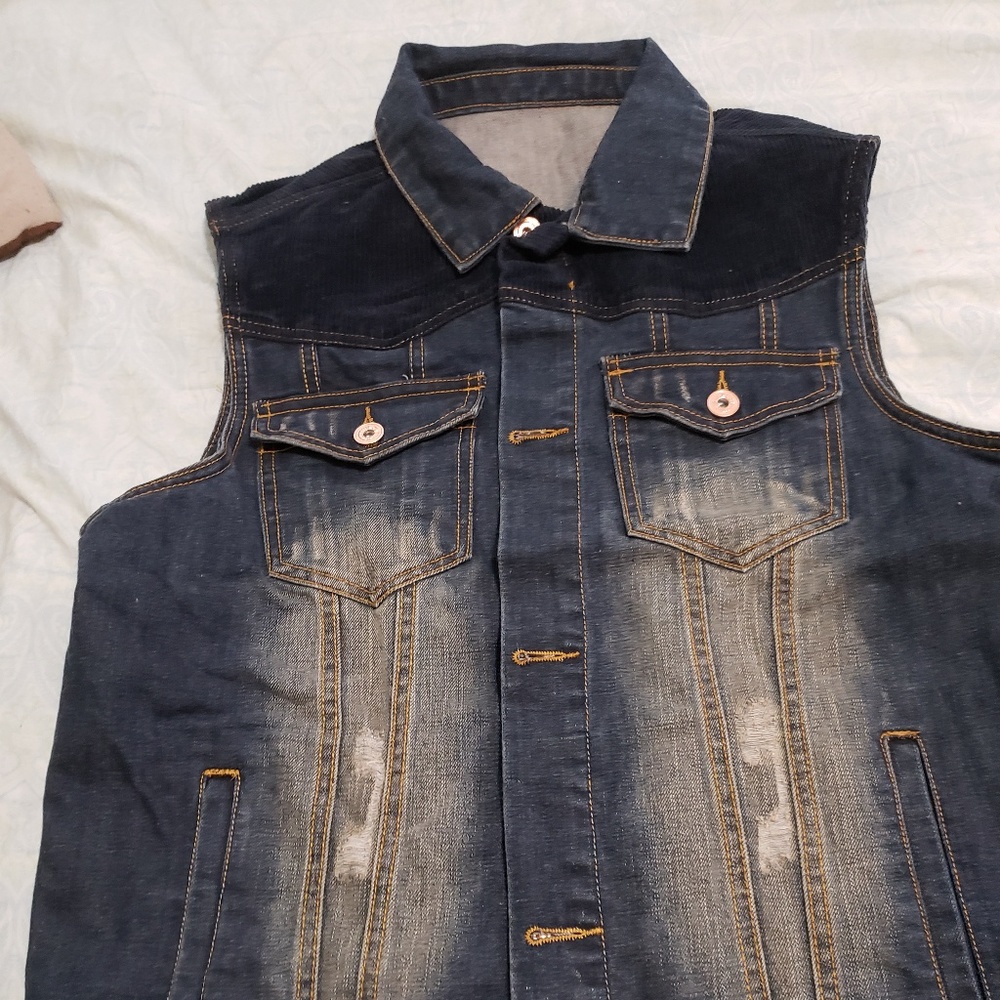 Denim vest